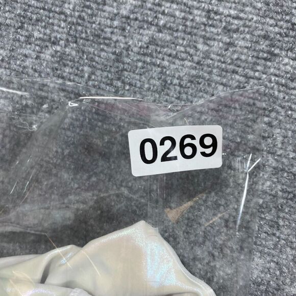 Zyia Luxe Leggings Womens Small White Unicorn Iridescent Gym Yoga Athletic 7/8 - Picture 9 of 9